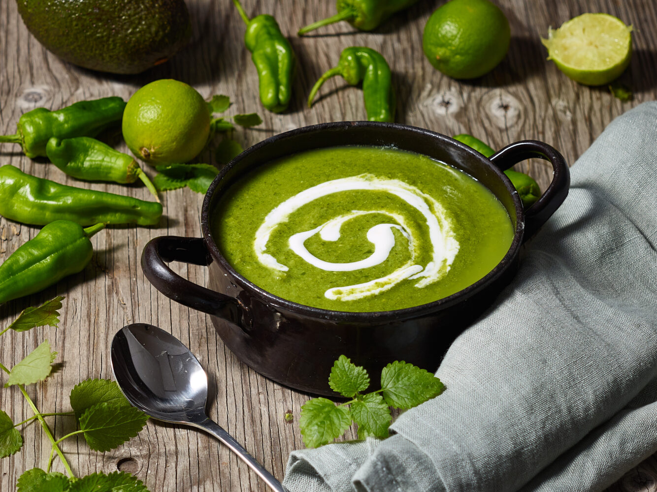 food-fotografie grüne suppe wesemann