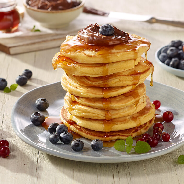 pancakes foodstyling und food-fotografie wesemann werbeagentur
