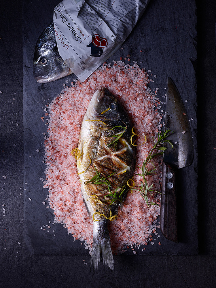 dorade fisch foodstyling und foodfotografie wesemann werbeagentur