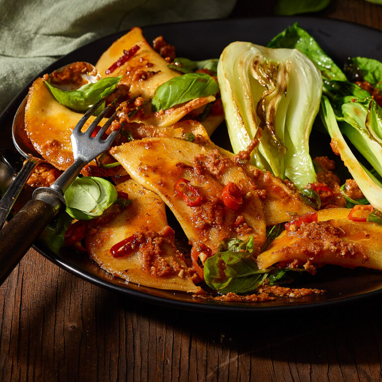 foodstyling food-fotografie nudelgericht wesemann werbeagentur