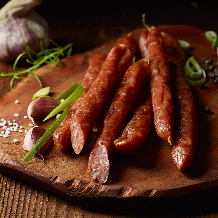 foodfotografie rügenwalder salami wurst