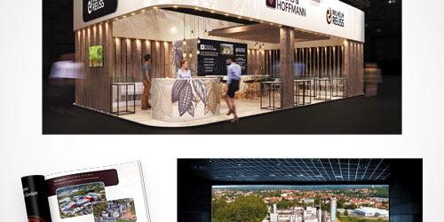 fuchs & hoffmann gestaltung design messestand und katalog