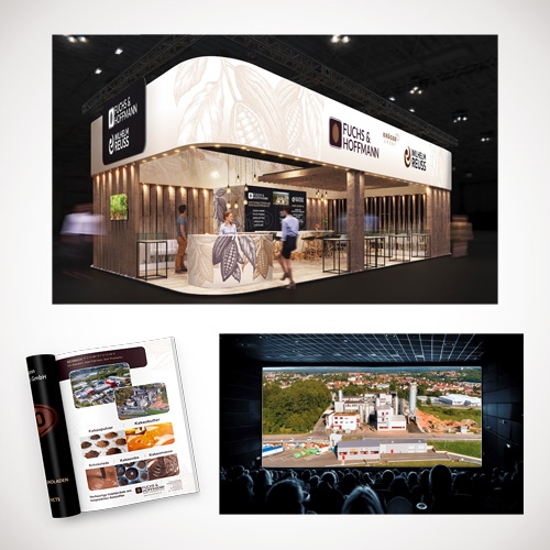 fuchs & hoffmann gestaltung design messestand und katalog