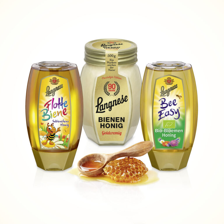 verpackungsdesign etiketten langnese