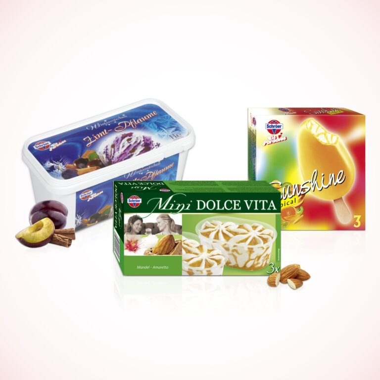 verpackungsdesign wesemann werbeagentur für schroer eis